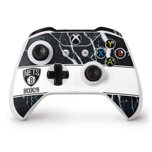 NBA Brooklyn Nets Marble Xbox One S Controller Skin