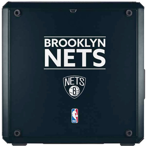 NBA Brooklyn Nets Standard - Black Cooler Master MasterBox Q300L Mini Tower Skin