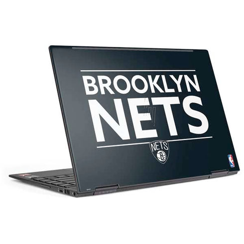NBA Brooklyn Nets Standard - Black HP Envy Skin