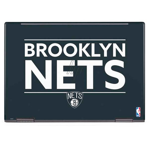 NBA Brooklyn Nets Standard - Black HP Envy Skin