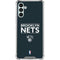NBA Brooklyn Nets Standard - Black Galaxy A13 5G Clear Case