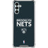 NBA Brooklyn Nets Standard - Black Galaxy A13 5G Clear Case