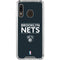 NBA Brooklyn Nets Standard - Black Galaxy A30 Clear Case