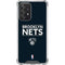NBA Brooklyn Nets Standard - Black Galaxy A52 5G Clear Case