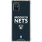 NBA Brooklyn Nets Standard - Black Galaxy A71 5G Clear Case