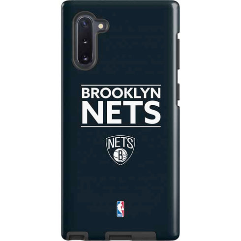 NBA Brooklyn Nets Standard - Black Galaxy Note 10 Pro Case