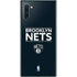 NBA Brooklyn Nets Standard - Black Galaxy Note 10 Skin