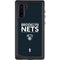 NBA Brooklyn Nets Standard - Black Galaxy Note 10 Waterproof Case