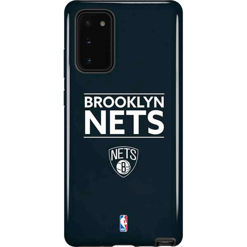NBA Brooklyn Nets Standard - Black Galaxy Note20 5G Pro Case