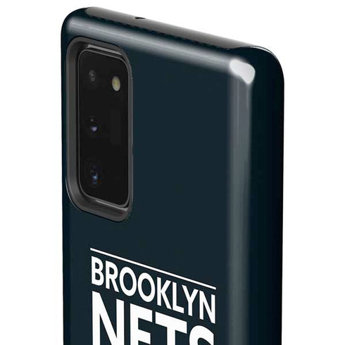 NBA Brooklyn Nets Standard - Black Galaxy Note20 5G Pro Case