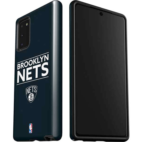 NBA Brooklyn Nets Standard - Black Galaxy Note20 5G Pro Case