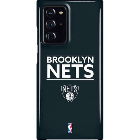 NBA Brooklyn Nets Standard - Black Galaxy Note20 Ultra 5G Lite Case