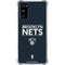 NBA Brooklyn Nets Standard - Black Galaxy S20 FE Clear Case