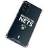 NBA Brooklyn Nets Standard - Black Galaxy S20 FE Clear Case