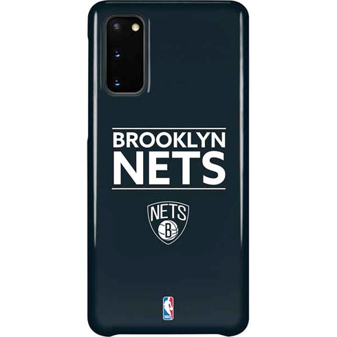 NBA Brooklyn Nets Standard - Black Galaxy S20 Lite Case