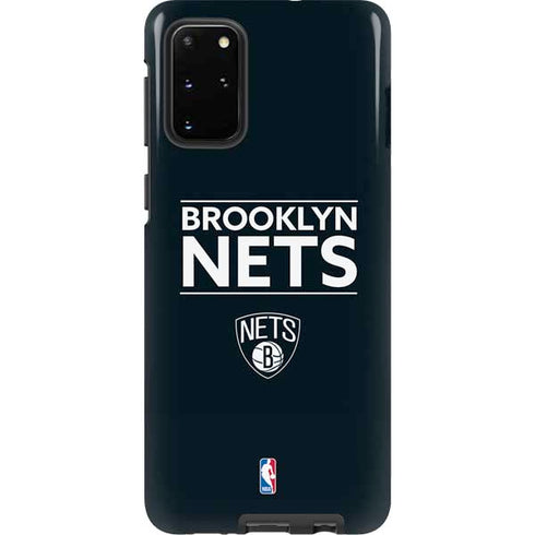 NBA Brooklyn Nets Standard - Black Galaxy S20 Plus Pro Case