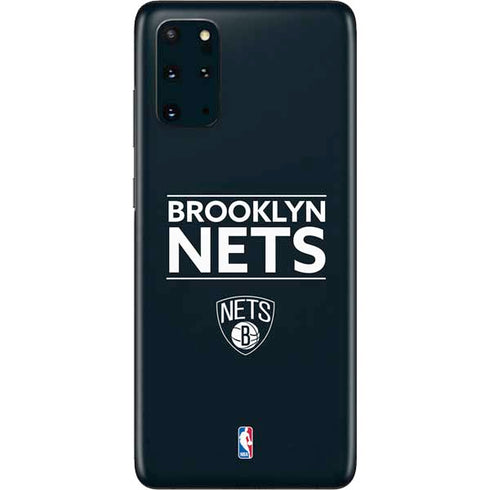 NBA Brooklyn Nets Standard - Black Galaxy S20 Plus Skin