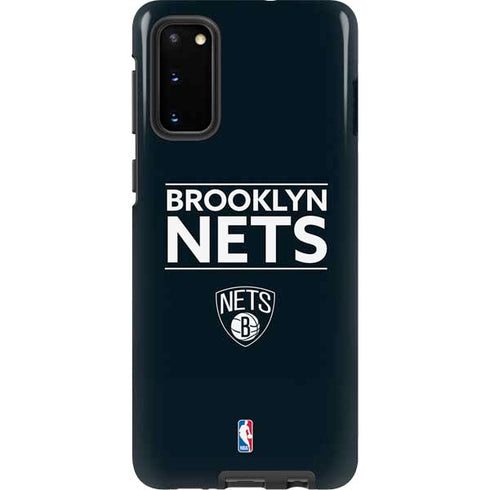 NBA Brooklyn Nets Standard - Black Galaxy S20 Pro Case