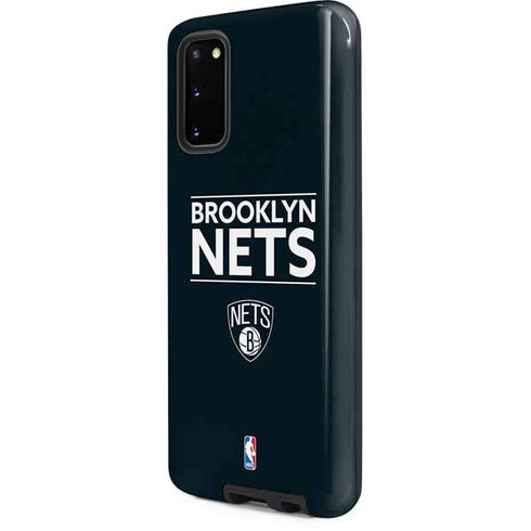 NBA Brooklyn Nets Standard - Black Galaxy S20 Pro Case