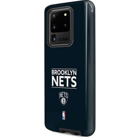 NBA Brooklyn Nets Standard - Black Galaxy S20 Ultra 5G Pro Case