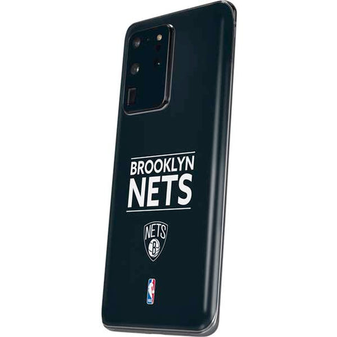 NBA Brooklyn Nets Standard - Black Galaxy S20 Ultra 5G Skin