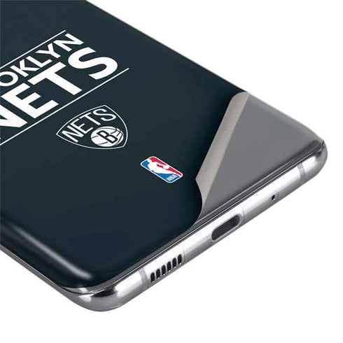 NBA Brooklyn Nets Standard - Black Galaxy S20 Ultra 5G Skin