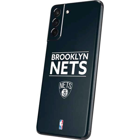NBA Brooklyn Nets Standard - Black Galaxy S21 5G Skin