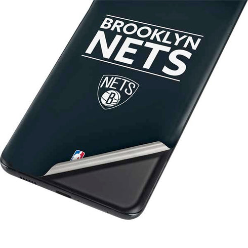 NBA Brooklyn Nets Standard - Black Galaxy S21 5G Skin