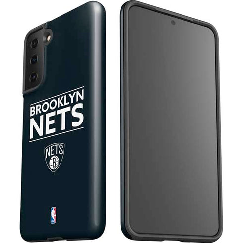 NBA Brooklyn Nets Standard - Black Galaxy S21 FE Pro Case