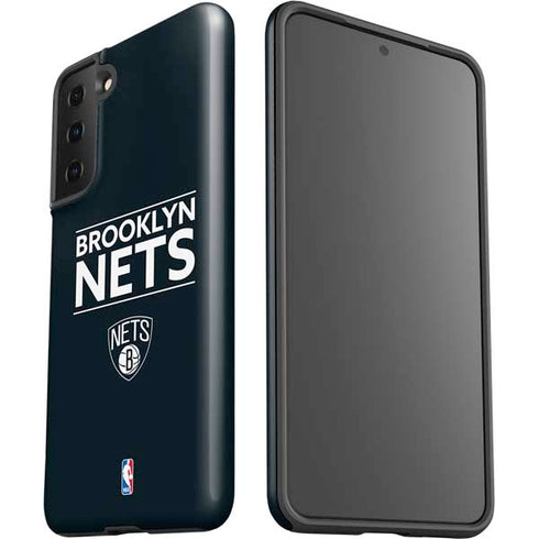 NBA Brooklyn Nets Standard - Black Galaxy S21 Plus 5G Pro Case