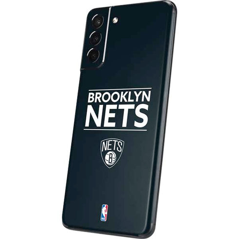 NBA Brooklyn Nets Standard - Black Galaxy S21 Plus 5G Skin