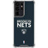 NBA Brooklyn Nets Standard - Black Galaxy S21 Ultra 5G Clear Case