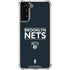 NBA Brooklyn Nets Standard - Black Galaxy S22 Plus Clear Case