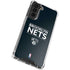 NBA Brooklyn Nets Standard - Black Galaxy S22 Plus Clear Case