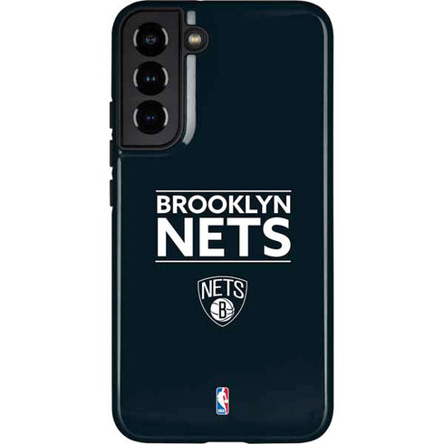 NBA Brooklyn Nets Standard - Black Galaxy S22 Plus Pro Case