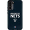NBA Brooklyn Nets Standard - Black Galaxy S22 Plus Pro Case