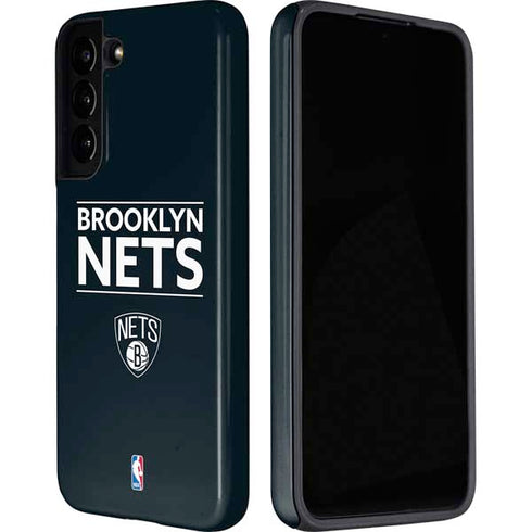 NBA Brooklyn Nets Standard - Black Galaxy S22 Plus Pro Case