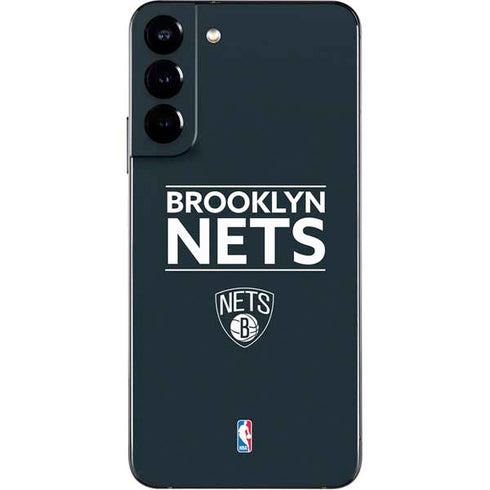 NBA Brooklyn Nets Standard - Black Galaxy S22 Plus Skin