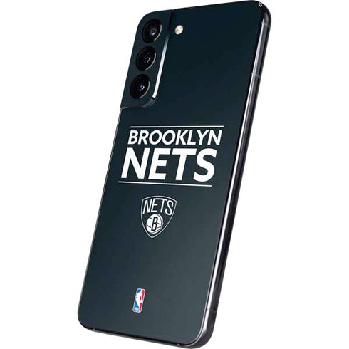 NBA Brooklyn Nets Standard - Black Galaxy S22 Plus Skin