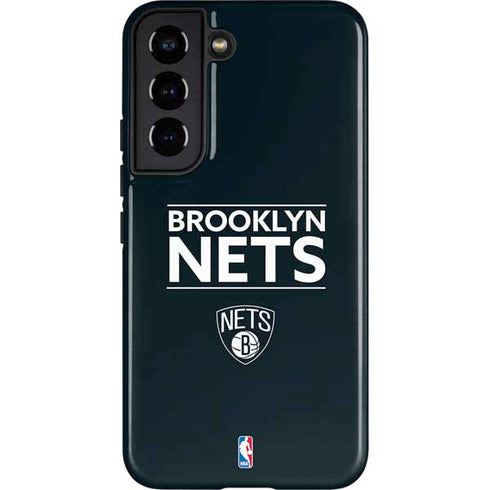 NBA Brooklyn Nets Standard - Black Galaxy S22 Pro Case