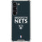 NBA Brooklyn Nets Standard - Black Galaxy S23 Clear Case