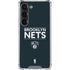 NBA Brooklyn Nets Standard - Black Galaxy S23 Clear Case