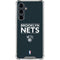 NBA Brooklyn Nets Standard - Black Galaxy S23 FE Clear Case