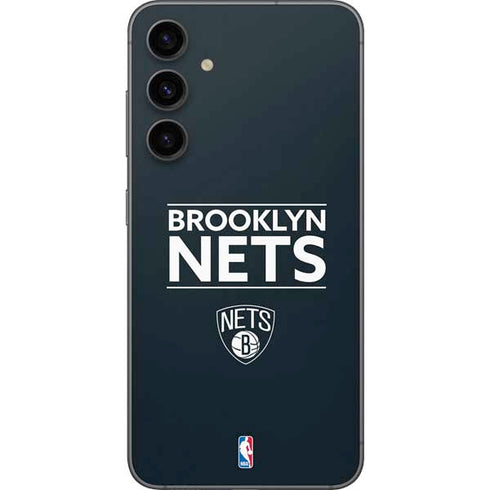 NBA Brooklyn Nets Standard - Black Galaxy S23 FE Skin