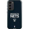 NBA Brooklyn Nets Standard - Black Galaxy S23 Plus Pro Case