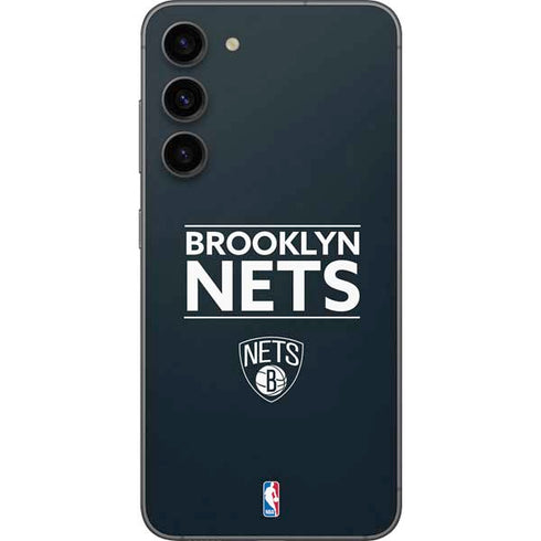 NBA Brooklyn Nets Standard - Black Galaxy S23 Plus Skin