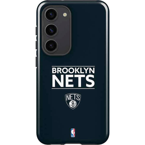 NBA Brooklyn Nets Standard - Black Galaxy S23 Pro Case