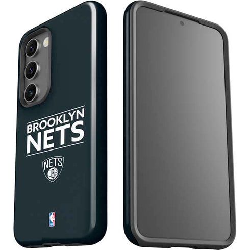 NBA Brooklyn Nets Standard - Black Galaxy S23 Pro Case