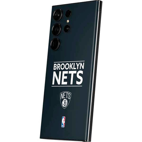 NBA Brooklyn Nets Standard - Black Galaxy S23 Ultra Skin