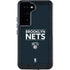 NBA Brooklyn Nets Standard - Black Galaxy S23 Waterproof Case